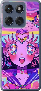 Силиконовый чехол Сейлор Мун 3 для Motorola Edge 60 Fusion 5G - 6352u-4021 изображение 