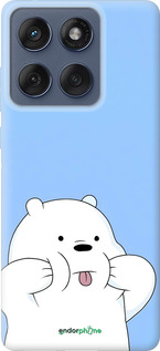 Силіконовий чехол Милий ведмедик для Motorola Edge 60 Fusion 5G - 6357u-4021 изображение 