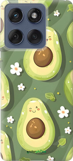 Силіконовий чехол Авокадо для Motorola Edge 60 Fusion 5G - 6380u-4021 изображение 