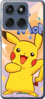 Силіконовий чехол Пикачу для Motorola Edge 60 Fusion 5G - 6383u-4021 изображение 