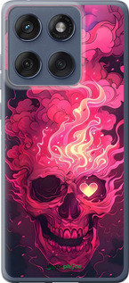 Силиконовый чехол Череп арт для Motorola Edge 60 Fusion 5G - 6385u-4021 изображение 