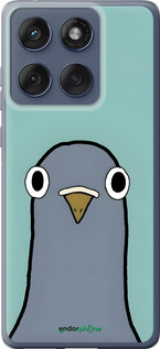 Силиконовый чехол Голубь для Motorola Edge 60 Fusion 5G - 6388u-4021 изображение 