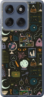 Силиконовый чехол Колдовской принт для Motorola Edge 60 Fusion 5G - 6425u-4021 изображение 