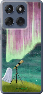 Силиконовый чехол Привидение и звезды для Motorola Edge 60 Fusion 5G - 6443u-4021 изображение 