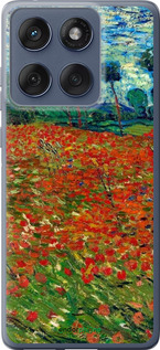 Силиконовый чехол Винсент Ван Гог-Маковое поле для Motorola Edge 60 Fusion 5G - 6466u-4021 изображение 