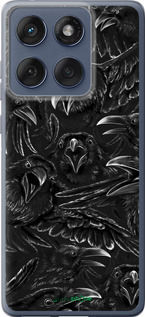 Силиконовый чехол Воронья ярость для Motorola Edge 60 Fusion 5G - 6474u-4021 изображение 