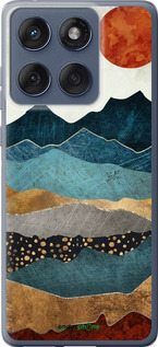 Силиконовый чехол Янтарный закат для Motorola Edge 60 Fusion 5G - 6475u-4021 изображение 