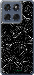 Силіконовий чехол Із зображенням Темних гір для Motorola Edge 60 Fusion 5G - 6489u-4021 изображение 