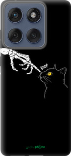 Силиконовый чехол Кошка для Motorola Edge 60 Fusion 5G - 6505u-4021 изображение 