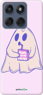 Силиконовый чехол Милый призрак для Motorola Edge 60 Fusion 5G - 6507u-4021 изображение 