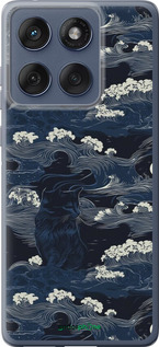 Силиконовый чехол Морская тематика в стиле арт-деко для Motorola Edge 60 Fusion 5G - 6520u-4021 изображение 