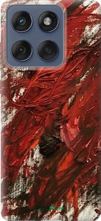 Силіконовий чехол Абстрактна композиція в червоних тонах для Motorola Edge 60 Fusion 5G - 6541u-4021 изображение 