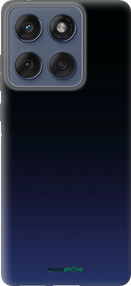 Силиконовый чехол Градиент в тёмно - синем стиле для Motorola Edge 60 Fusion 5G - 6542u-4021 изображение 