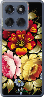 Силиконовый чехол Хохлома 6 для Motorola Edge 60 Fusion 5G - 829u-4021 изображение 