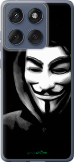 Силиконовый чехол Анонимус для Motorola Edge 60 Fusion 5G - 832u-4021 изображение 