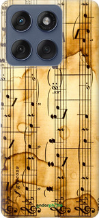 Силіконовий чехол Ноти для Motorola Edge 60 Fusion 5G - 905u-4021 изображение 