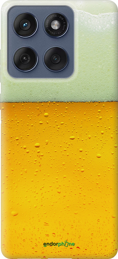 Силиконовый чехол Пиво для Motorola Edge 60 Fusion 5G - 1145u-4021 изображение 