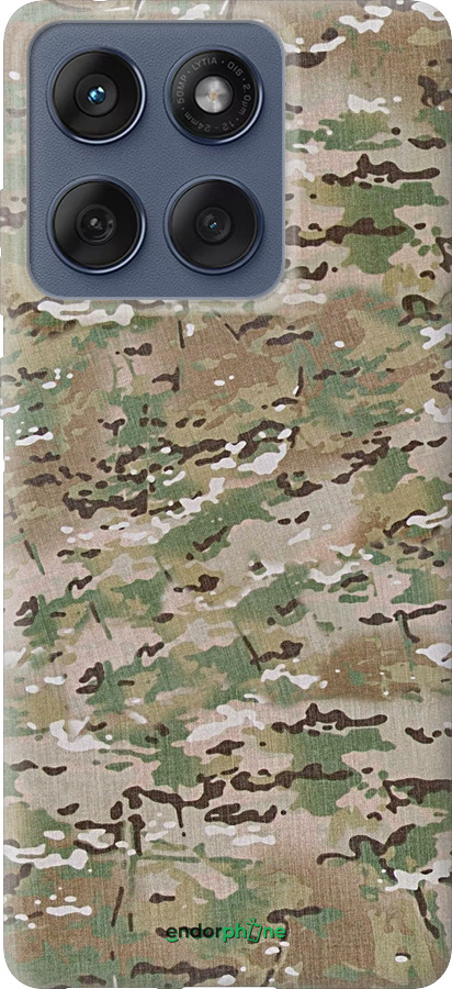 Силиконовый чехол Камуфляж v5 для Motorola Edge 60 Fusion 5G - 1201u-4021 изображение 