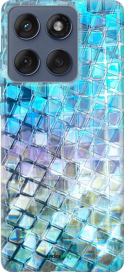 Силиконовый чехол Переливающаяся чешуя для Motorola Edge 60 Fusion 5G - 227u-4021 изображение 