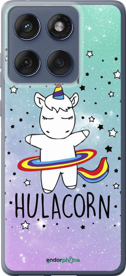 Силиконовый чехол I'm hulacorn для Motorola Edge 60 Fusion 5G - 3976u-4021 изображение 