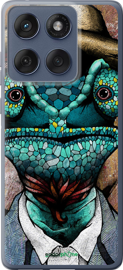 Силіконовий чехол Хамелеон в розшуку для Motorola Edge 60 Fusion 5G - 4030u-4021 изображение 