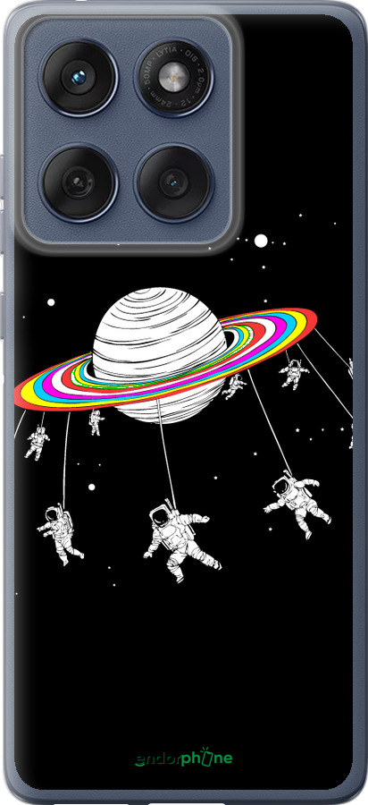 Силиконовый чехол Лунная карусель для Motorola Edge 60 Fusion 5G - 4136u-4021 изображение 