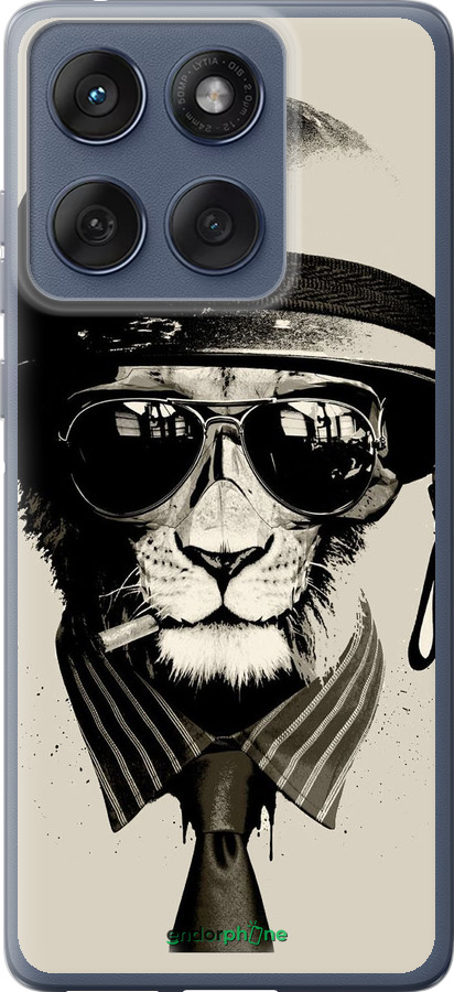 Силиконовый чехол tattoo soldier для Motorola Edge 60 Fusion 5G - 4165u-4021 изображение 