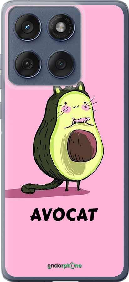 Силиконовый чехол Avocat для Motorola Edge 60 Fusion 5G - 4270u-4021 изображение 