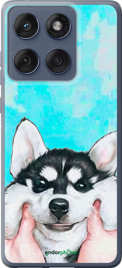 Силиконовый чехол Улыбнись для Motorola Edge 60 Fusion 5G - 4276u-4021 изображение 