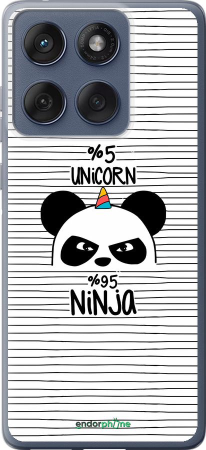 Силиконовый чехол Ниндзя для Motorola Edge 60 Fusion 5G - 4281u-4021 изображение 