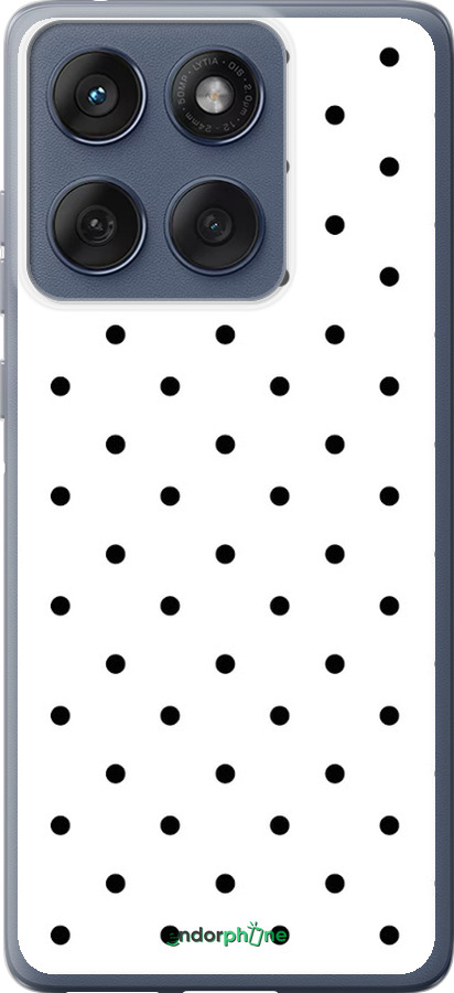 Силиконовый чехол Горох для Motorola Edge 60 Fusion 5G - 4289u-4021 изображение 