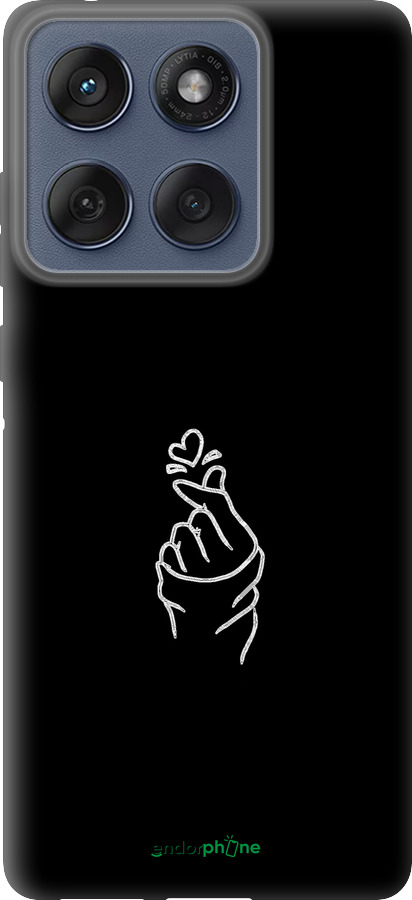 Силиконовый чехол Love You для Motorola Edge 60 Fusion 5G - 4298u-4021 изображение 