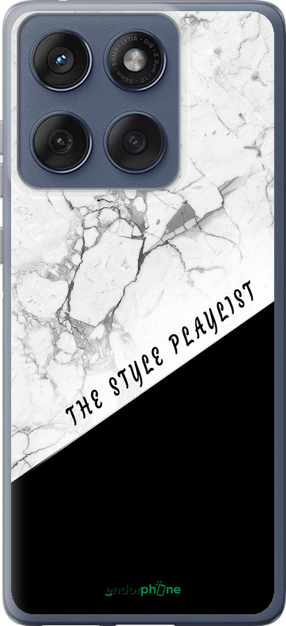 Силиконовый чехол The style playlist для Motorola Edge 60 Fusion 5G - 4308u-4021 изображение 