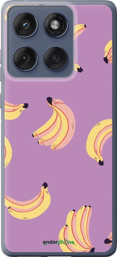 Силіконовий чехол Банани для Motorola Edge 60 Fusion 5G - 4312u-4021 изображение 