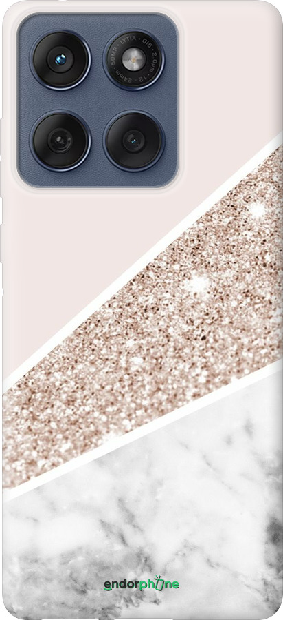 Силіконовий чехол Пастельний мармур для Motorola Edge 60 Fusion 5G - 4342u-4021 изображение 