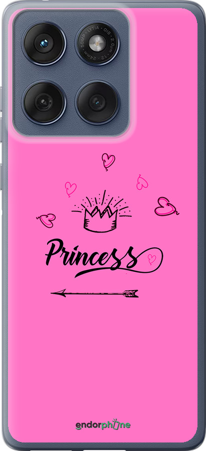 Силіконовий чехол Princess для Motorola Edge 60 Fusion 5G - 4361u-4021 изображение 