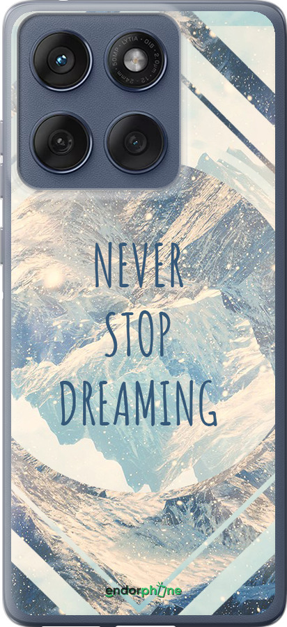 Силиконовый чехол Мечтать для Motorola Edge 60 Fusion 5G - 4379u-4021 изображение 