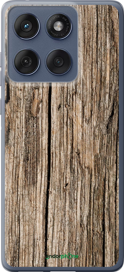 Силиконовый чехол Текстура дерева для Motorola Edge 60 Fusion 5G - 4476u-4021 изображение 