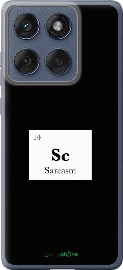 Силіконовий чехол Сарказм для Motorola Edge 60 Fusion 5G - 4501u-4021 изображение 