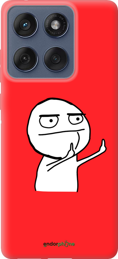 Силіконовий чехол Мем для Motorola Edge 60 Fusion 5G - 4578u-4021 изображение 