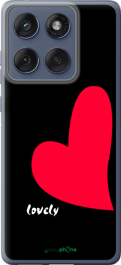 Силіконовий чехол Lovely для Motorola Edge 60 Fusion 5G - 4580u-4021 изображение 