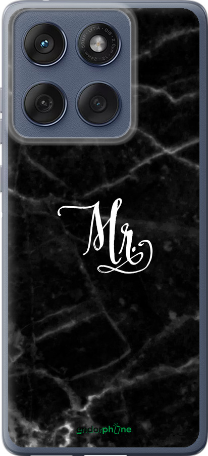 Силиконовый чехол Мрамор1 для Motorola Edge 60 Fusion 5G - 4582u-4021 изображение 