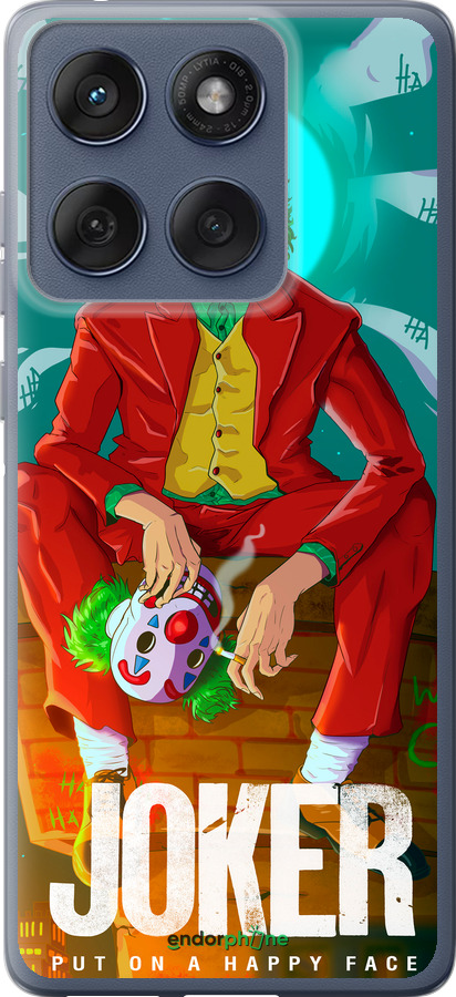 Силиконовый чехол Джокер1 для Motorola Edge 60 Fusion 5G - 4675u-4021 изображение 