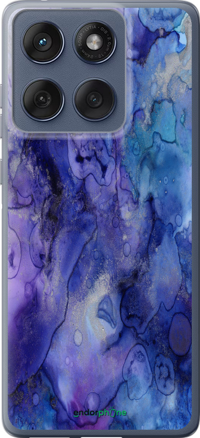 Силиконовый чехол Мрамор 7 для Motorola Edge 60 Fusion 5G - 4802u-4021 изображение 