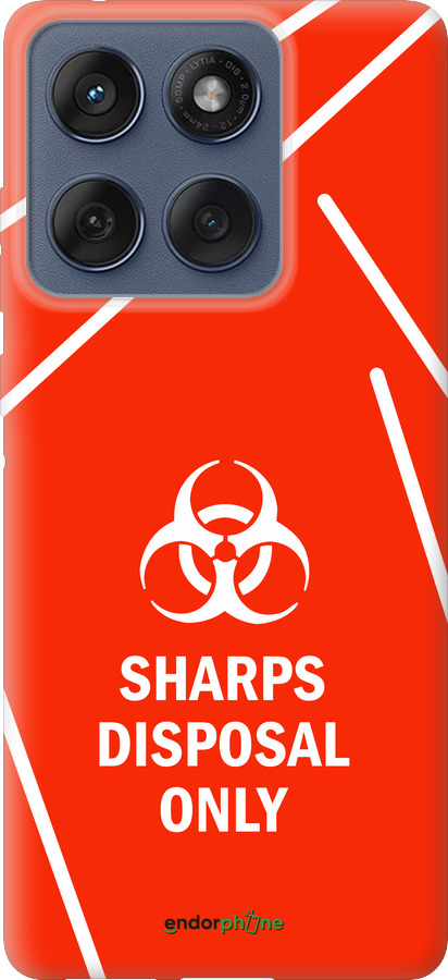 Силиконовый чехол biohazard 27 для Motorola Edge 60 Fusion 5G - 4843u-4021 изображение 