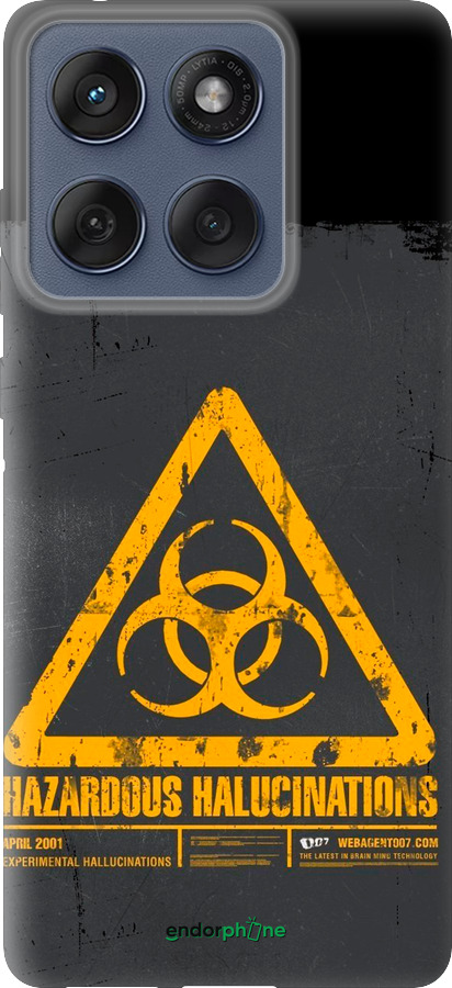Силиконовый чехол biohazard 28 для Motorola Edge 60 Fusion 5G - 4846u-4021 изображение 