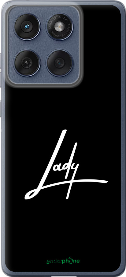 Силиконовый чехол Lady 2 для Motorola Edge 60 Fusion 5G - 4867u-4021 изображение 