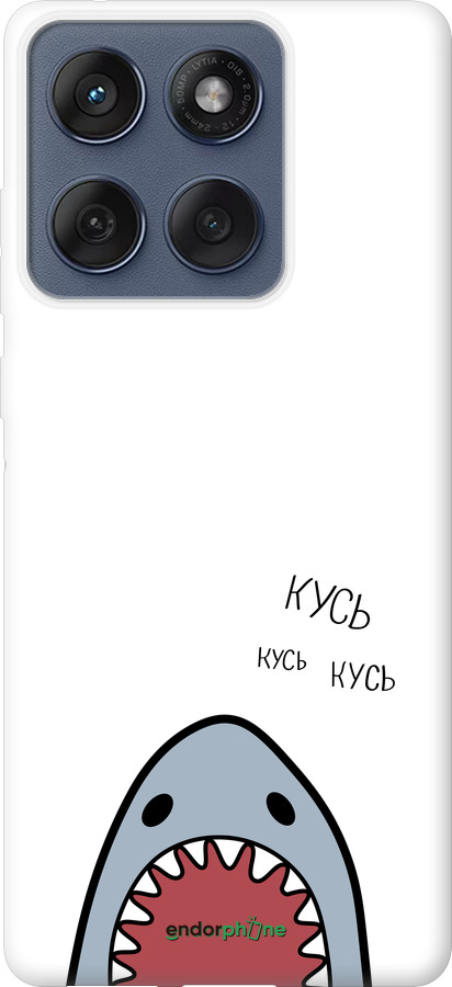 Силиконовый чехол Акула для Motorola Edge 60 Fusion 5G - 4870u-4021 изображение 