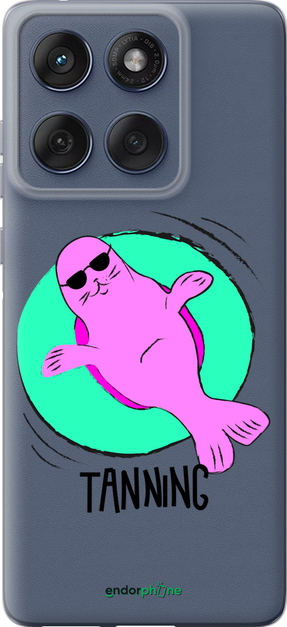 Силиконовый чехол Magic Time для Motorola Edge 60 Fusion 5G - 4889u-4021 изображение 