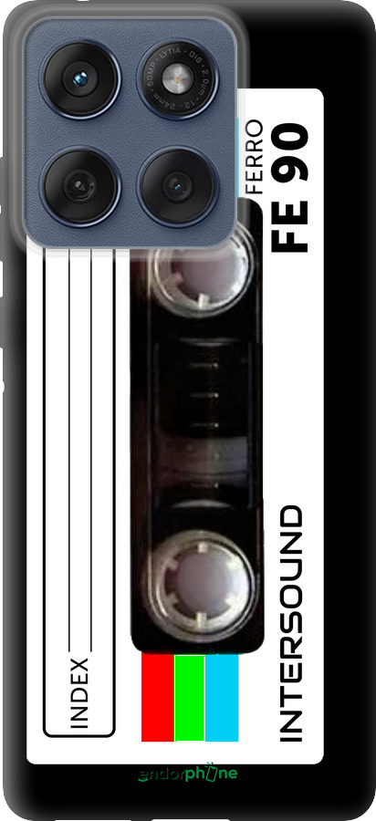 Силиконовый чехол Кассета с90 для Motorola Edge 60 Fusion 5G - 4894u-4021 изображение 